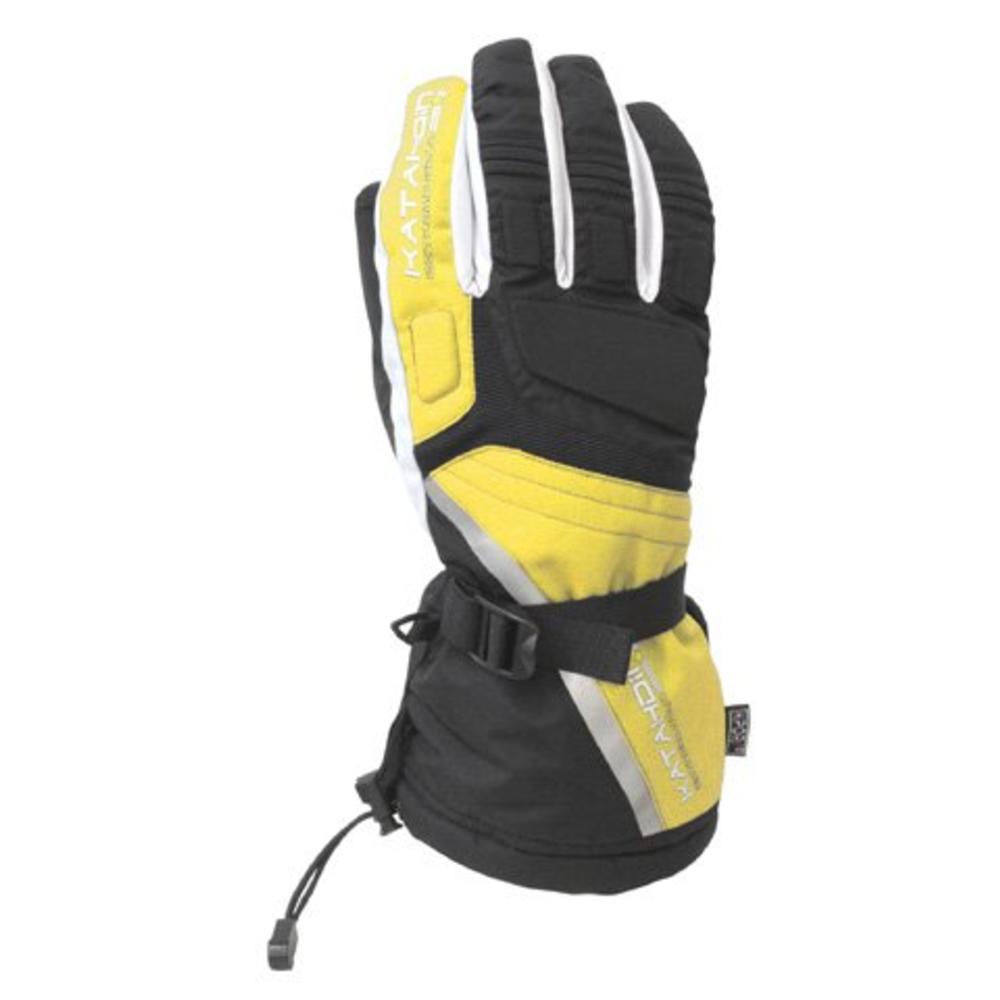 Katahdin Gear Cyclone Snowmobile Gloves Yellow Adult Size S