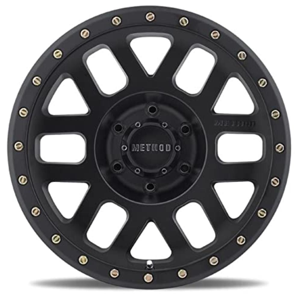 Method Race Wheels 309 Grid Matte Black 17x8.5" 6x5.5", 0mm offset 4.75" Backspace, MR30978560500