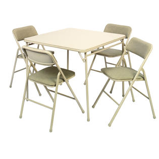 Cosco 28 In H X 34 In W X 34 In L Square Folding Table Set