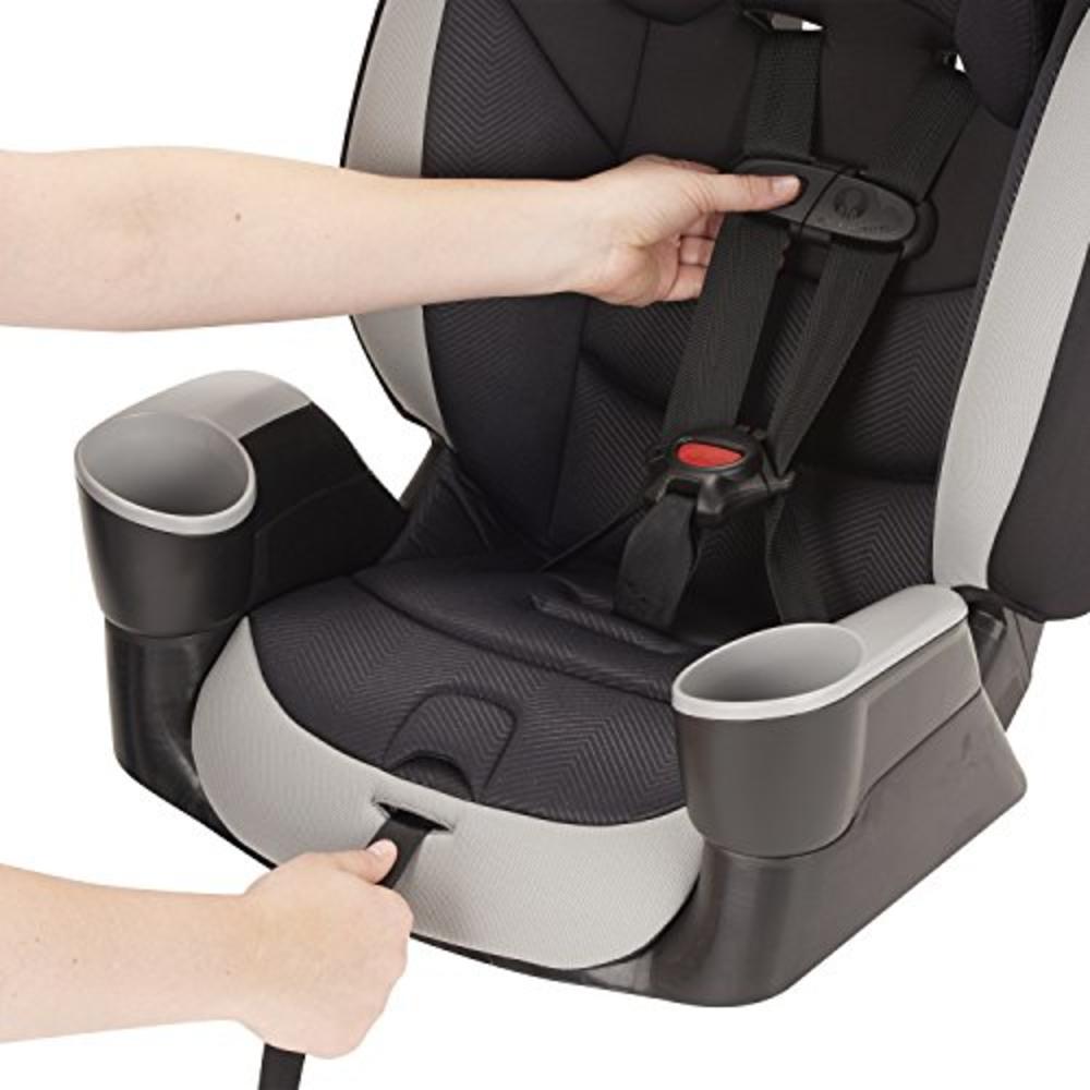Evenflo Maestro Sport Harness Highback Booster Car Seat, 22 to 110 Lbs., Granite Gray