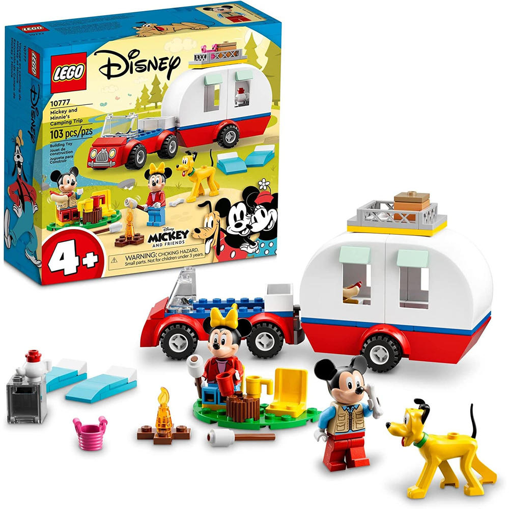 LEGO Disney Mickey Mouse and Minnie Mouse's Camping Trip 10777 Building Toy