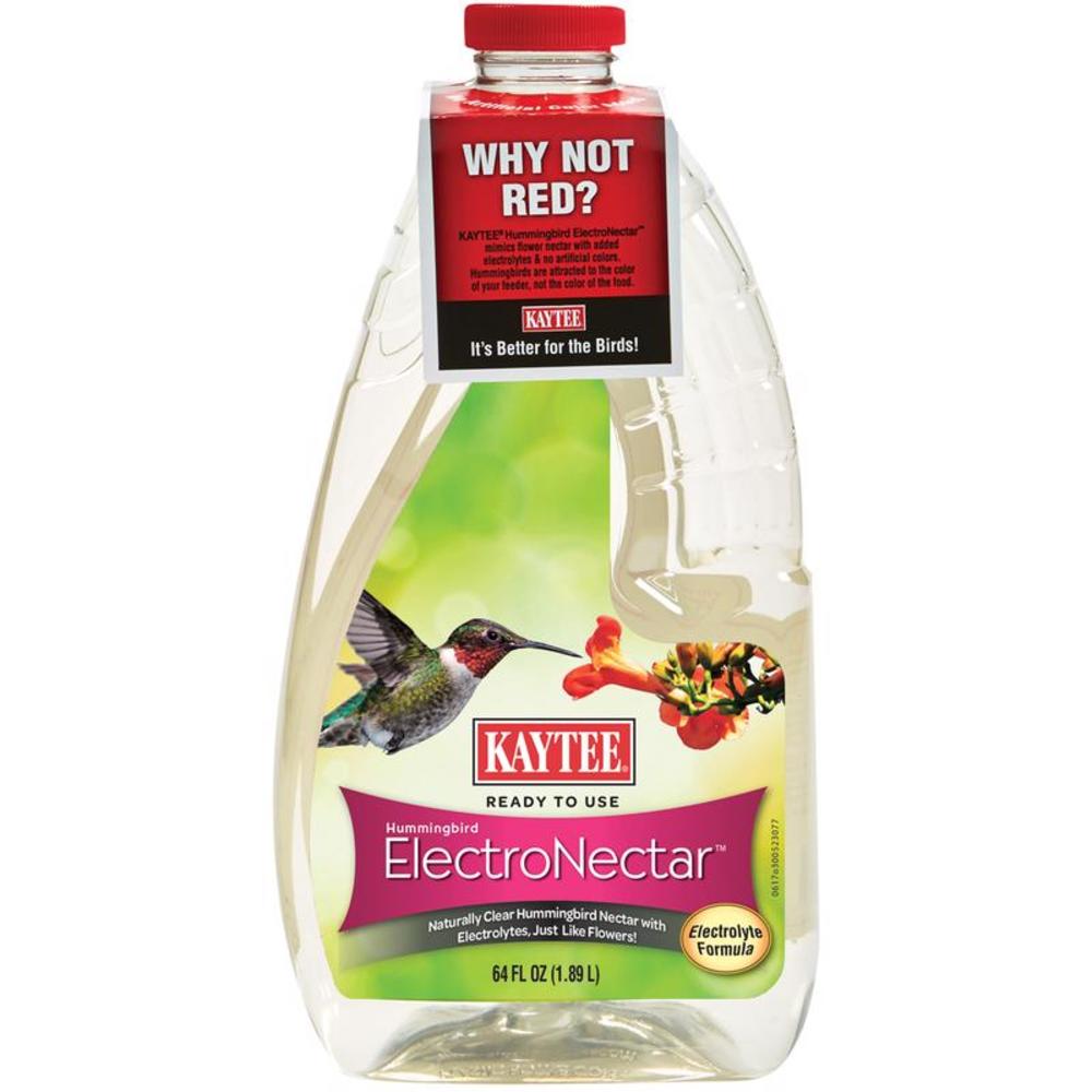Kaytee Pet Products Kaytee ElectroNectar Hummingbird Sucrose Nectar 64 oz