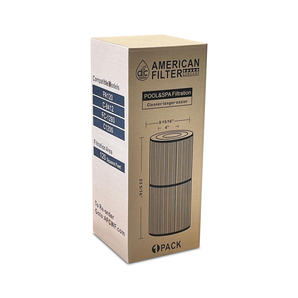 American Filter Company AFC&trade; Brand Model # AFC-8412 , Swimming Pool and Spa Filter , Compatible with Neptune 8R8121 - 6 Filters