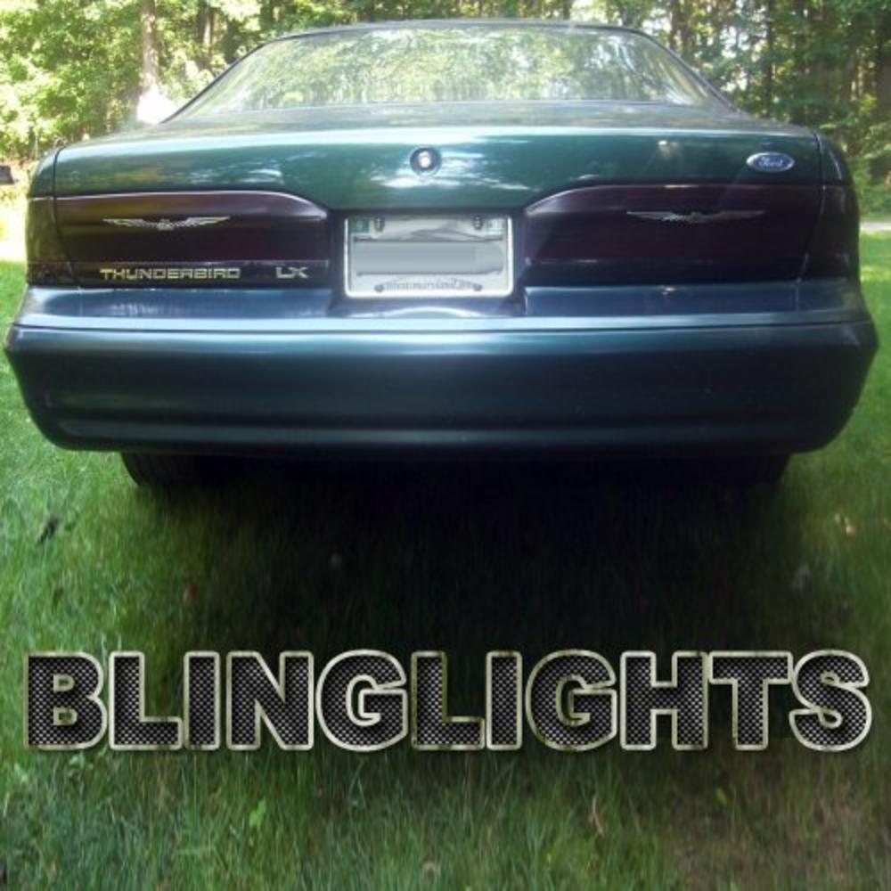 blinglights Ford Thunderbird Tinted Smoked Taillamp Taillights Overlays Film Protection