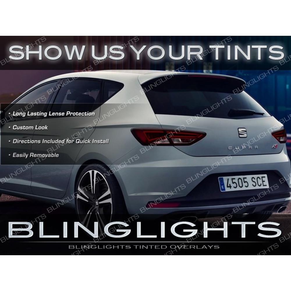 blinglights Audi A3 Tinted Tail Lamps Lights Overlays Kit Smoked Film Protection