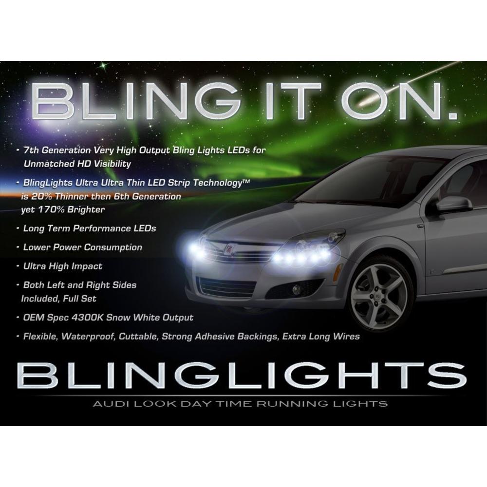 blinglights Vauxhall Astra LED DRL Head Lamp Light Strips Kit Day Time Running