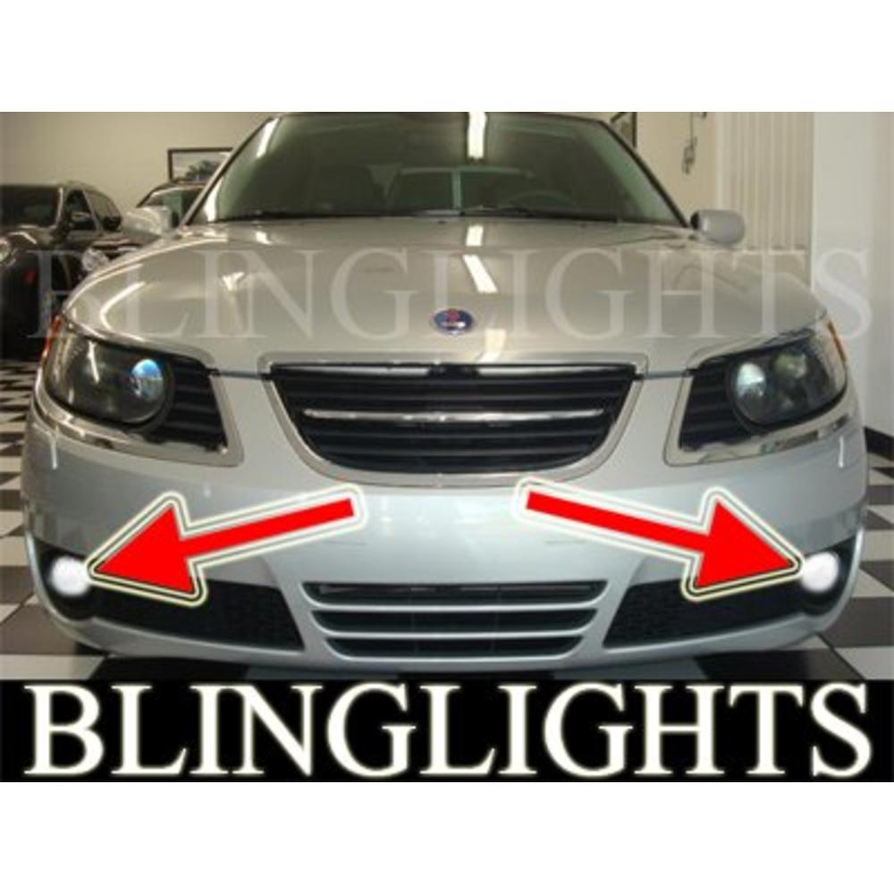 blinglights 2006-2009 SAAB 9-5 SEDAN XENON FOG LIGHTS DRIVING LAMPS LIGHT LAMP KIT 2007 2008