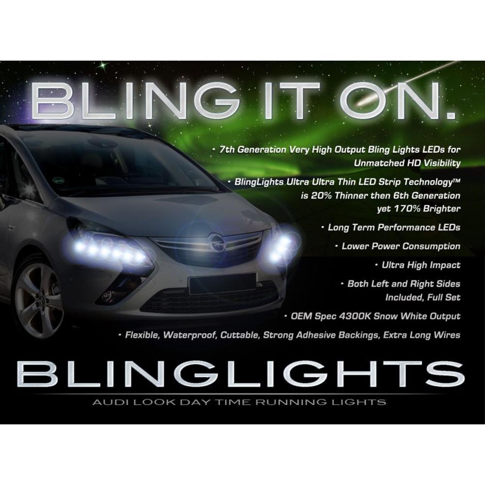 blinglights Subaru Traviq LED DRL Light Strips Headlamps Headlights Day Time Running Lamps