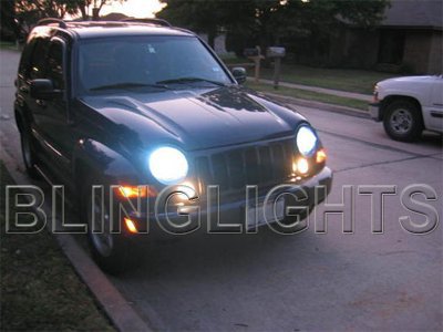 Blinglights 2002 2003 2004 2005 2006 2007 Jeep Liberty Kj Xenon Blinglights 2002 2003 2004 2005 2006 2007 Jeep Liberty Kj Xenon 55watt Hid Headlamps Headlights Conversion Kit