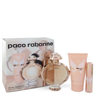Paco Rabanne Gift Set 2 7 Oz Eau De Parfum Spray 34 Oz Mini Edp Spray 2 5 Oz Body Lotion