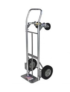Milwaukee Hand Trucks 36080S Convertible Truck with 10-Inch Puncture Proof Tires