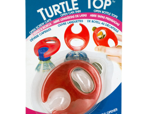 Bulk Buys Turtle Top Unique Bottle Opener - 12-PK