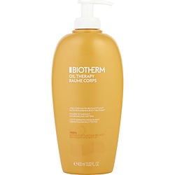Biotherm Oil Therapy Baume Corps Nutri-Replenishing Body Treatment with Apricot Oil ( For Dry Skin ) --400ml/13.52oz