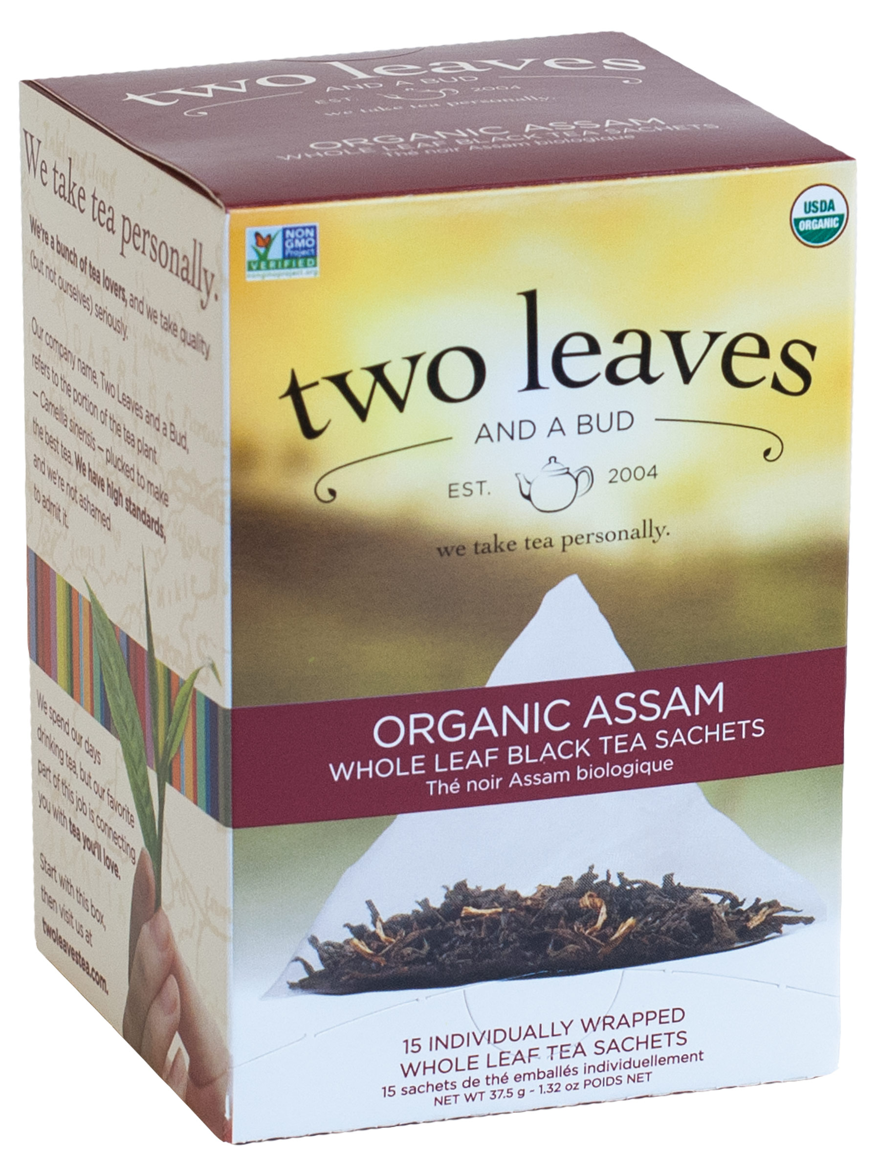 Two Leaves & A Bud Assam Breakfast Tea (3x15 Bag)