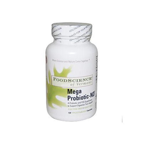 Food Science of Vermont FoodScience of Vermont Mega Probiotic-ND (120 Veg Capsules)