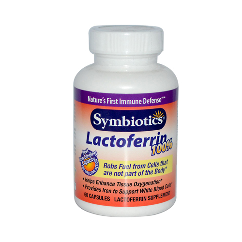 Symbiotics Lactoferrin 100% (60 Capsules)
