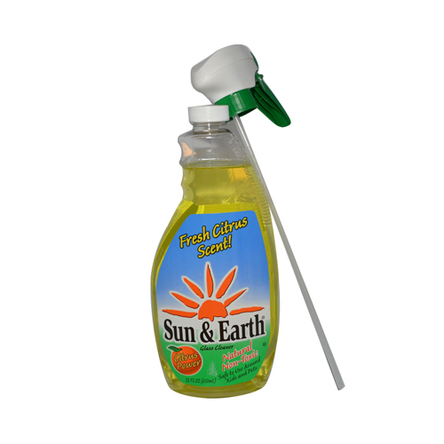 SUN & EARTH Sun and Earth Glass Cleaner Sprayer 22 fl Oz