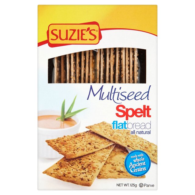 Suzie's Flatbread Spelt Mltsd (12x4.5Oz)