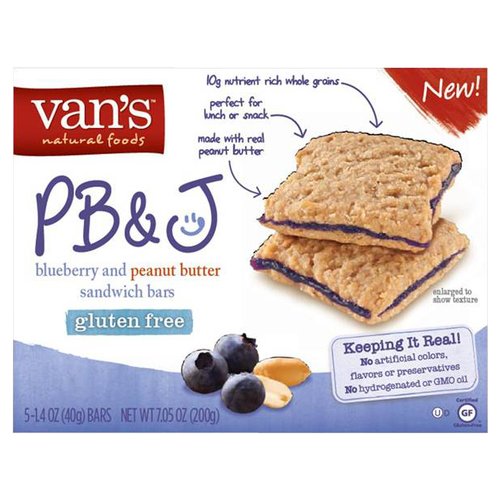 Van's International Foods PB&J Bluebery Chips (6x5x1.4 OZ)