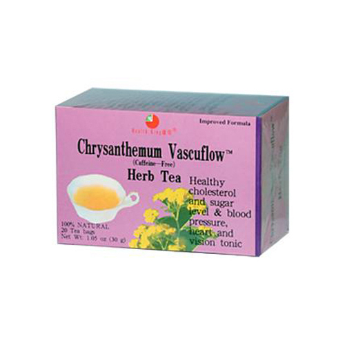HEALTH KING MEDICINAL TEAS Health King Chrysanthemum Vascuflow Herb Tea (1x20 Tea Bags)