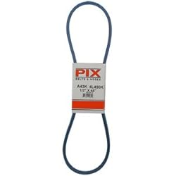 Pix Kevlar 1/2" X 45" Blue Kevlar Belt, Use To Replace MTD 754-0194, 954-0194, Murray Craftsman 37X111, 37X111MA, Simplicity 2108458SM