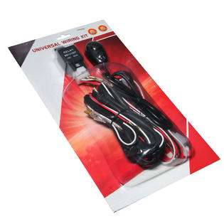 Dna Motoring Universal Fog Light Lamp Wiring Harness Kit