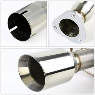 Dna Motoring For 2008 To 2010 Chevy Cobalt Turbo Stainless Steel 4