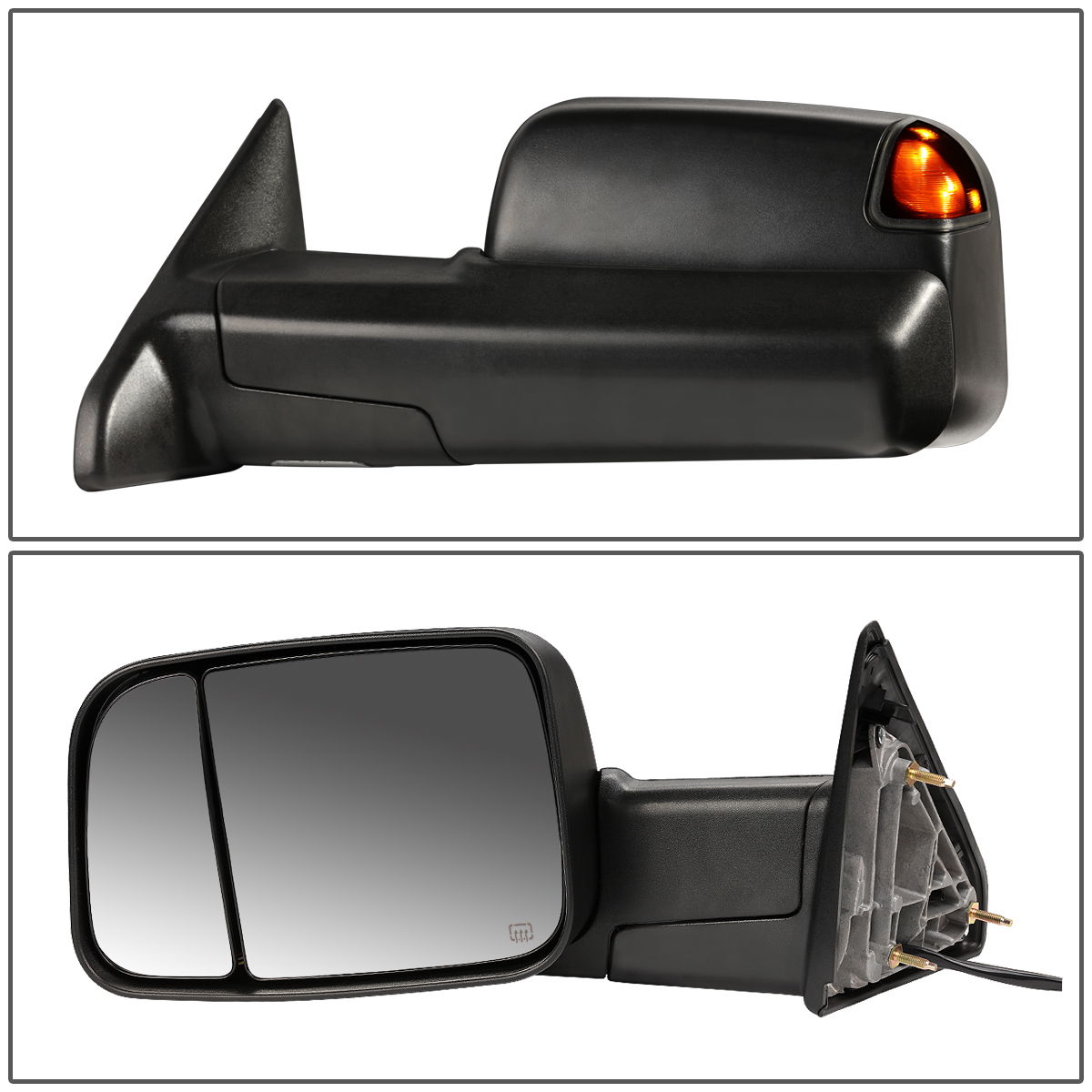 Dna Motoring For 2009 2016 Dodge Ram Poweredheatedled Turn Signal Dna Motoring For 2009 2016 Dodge Ram Poweredheatedled Turn Signal