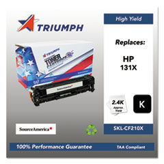 Triumph Sports USA 751000NSH1398 Remanufactured CF210X (131X) High-Yield Toner, Black
