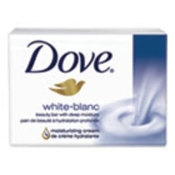 Dove Moisturizing Bar Soap, Pleasant Scent, 3.15oz, 48/Carton
