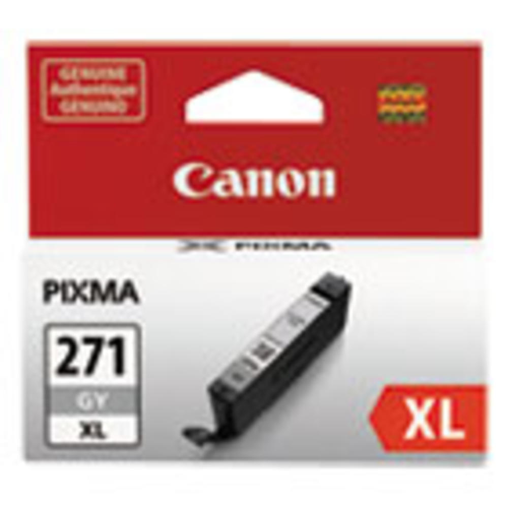 Canon 0340C001 (CLI-271XL) High-Yield Ink, Gray
