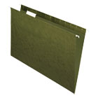 Pendaflex 81622 Hanging File Folders- 1/5 Tab- Legal- Standard Green- 25/Box