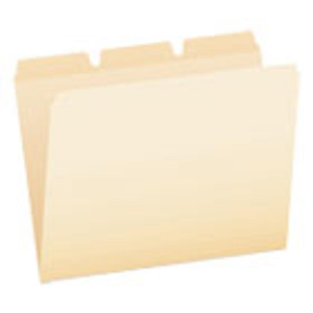 Pendaflex Ready-Tab Reinforced File Folders, 1/3-Cut Tabs, Letter Size, Manila, 50/Pack