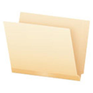 Pendaflex 11035 Manila Laminated Spine Shelf File Folders Straight Tab Letter Size 100 Box
