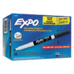 EXPO SANFORD CORP Sanford SAN2003893 Fine Expo Low Odor Dry Erase Assorted Marker - 36 Count
