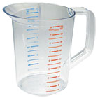 Rubbermaid Bouncer Measuring Cup, 2qt, Clear