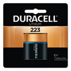 Duracell Specialty High-Power Lithium Battery, 223, 6V