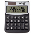 Victor Equipment Janitorial Supplies 1000 Minidesk Calculator, 8-Digit Lcd