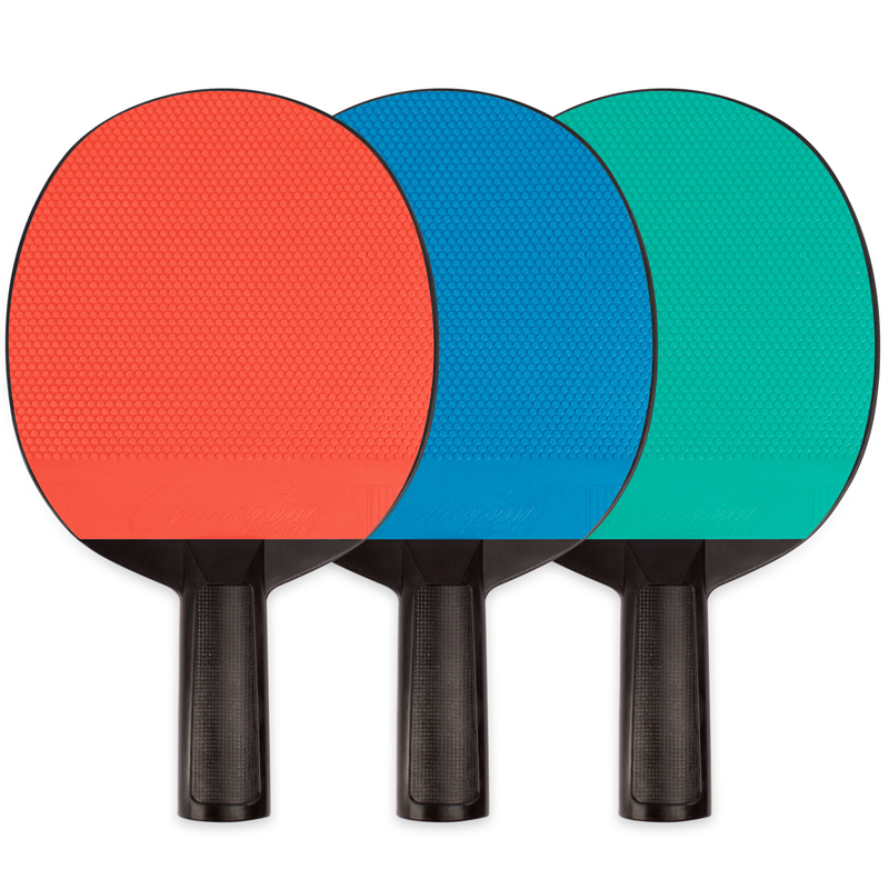 Champion Sports TABLE TENNIS PADDLE RUBBER PLASTIC