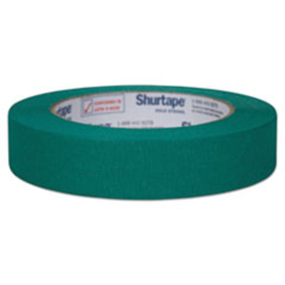 Duck Color Masking Tape, .94" x 60 yds, Green