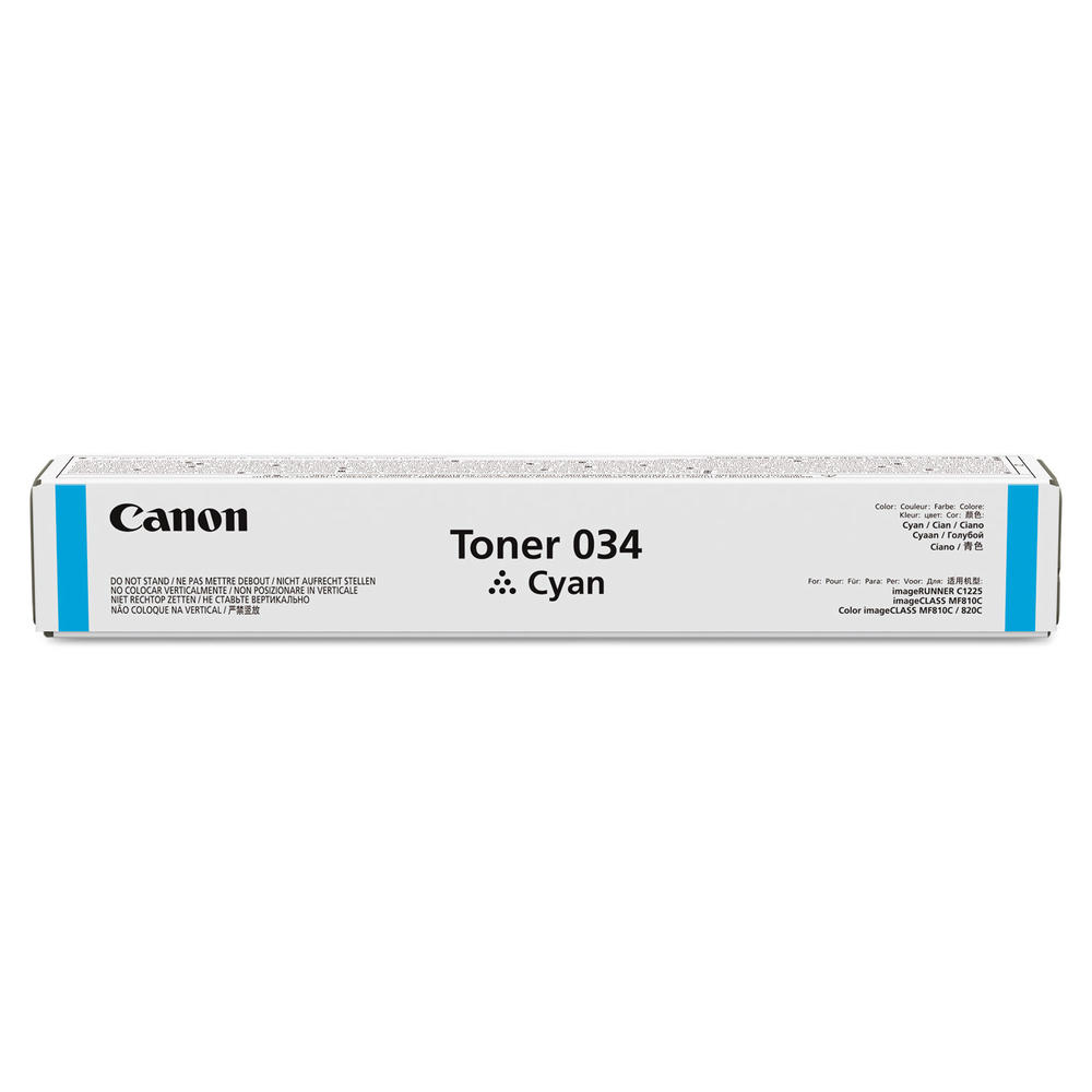 Canon 9453B001 (034) Toner, 7300 Page-Yield, Cyan