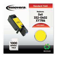 Innovera Remanufactured 332-0402 (1660Y) Toner, 1000 Page-Yield, Yellow
