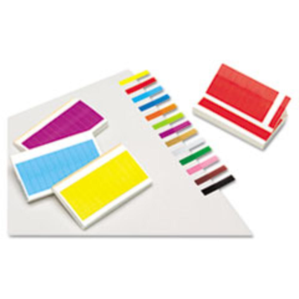 Redi-Tag Removable/Reusable Page Flags, 13 Assorted Colors, 240 Flags/Pack