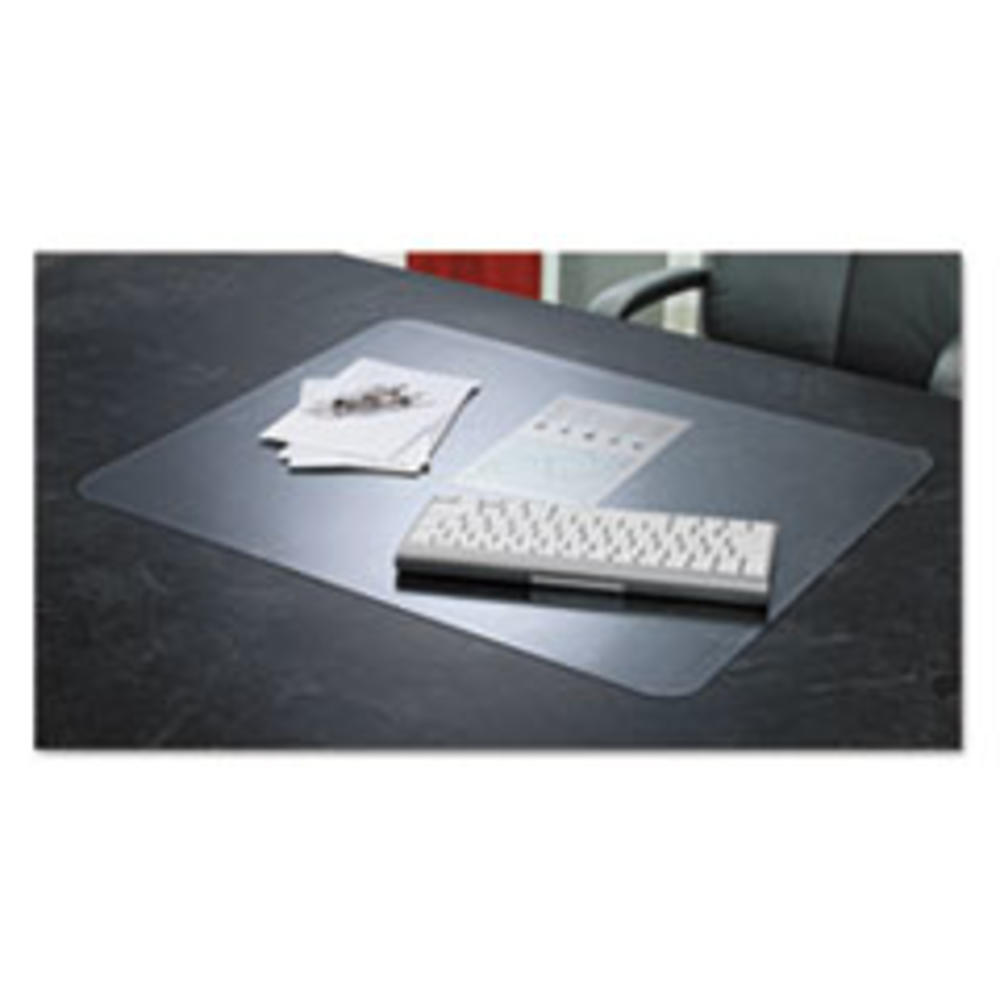 Artistic KrystalView Desk Pad with Microban, 24 x 19, Matte, Clear