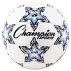 Champion Sports Champion Sport VIPER5 VIPER Soccer Ball- Size 5- White