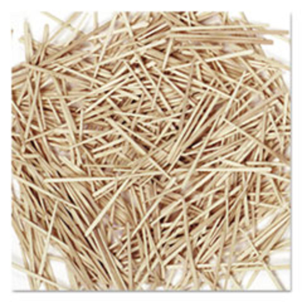 Creativity Street Flat Wood Toothpicks, Wood, Natural, 2500/Pack