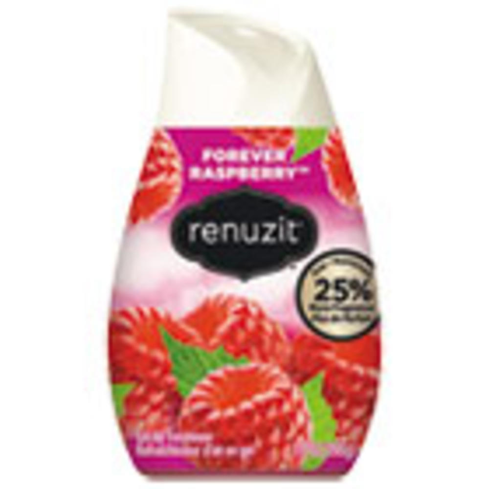 Renuzit Adjustables Air Freshener, Forever Raspberry, Solid, 7 oz Cone