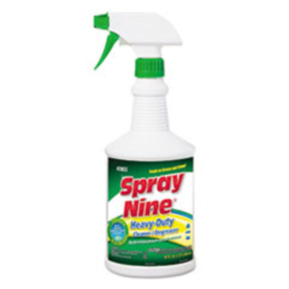Spray Nine Heavy Duty Cleaner/Degreaser/Disinfectant, 32oz Bottle