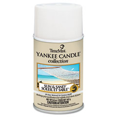 TimeMist Yankee Candle Air Freshener Refill, Sun & Sand, 6.6 oz Aerosol Can