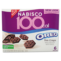 Nabisco 100 Calorie Packs Oreo Cookies, 6/Box